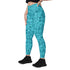 Aqua Waters Rash Guard Pants Leggings With Pockets UPF 50+